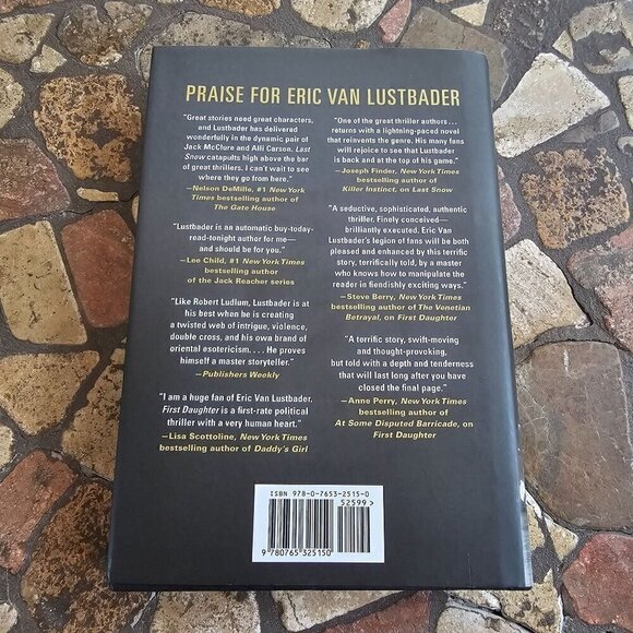 Last Snow By Eric Van Lustbader First Edition Hardcover - Picture 2 of 10